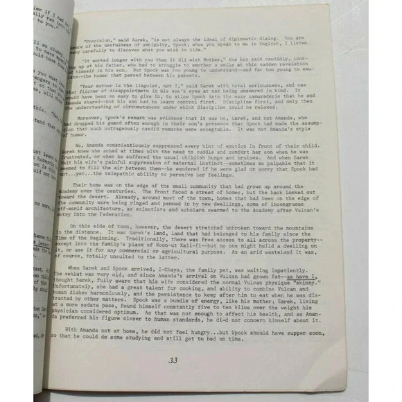 Vintage 1978 Archives I Star Trek Fanzine Zine (Tower Of Terror) - Picture 3 of 4